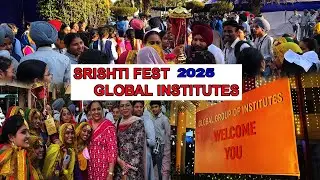 Global Institutes' Srishti Fest: DAY - 1  College Life, Culture & Competition ! THE WAFFLE STREET