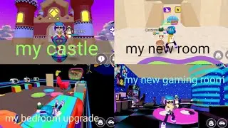 PK XD My CASTLE MY 🆕 ROOMS BUILD 🆕 MISSION 🆕 GAMING ROOM PART 3 GAME PLAY 