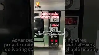One-Touch Fully Automatic Smart Oven for Effortless Baking #machine #bread #food #factory#kitchen