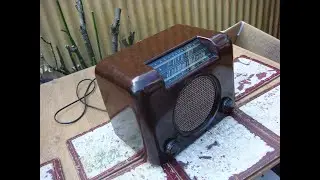 Vintage Valve / Tube  BUSH Radio Untested For Restoration Spare or repair