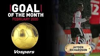 🏆 Vospers' goal of the month result: February 20 | Exeter City Football Club