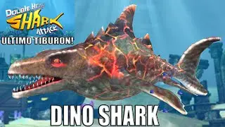 DOUBLE HEAD SHARK ATTACK #15 NUEVO TIBUR&Oacute;N DINO SHARK! EL TIBUR&Oacute;N DINOSAURIO DE ROCA Y LAVA!