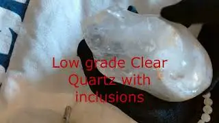 Clear Quartz Flame, Double Tower, Spheres & Cluster