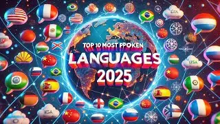 Top 10 Most Spoken languages in the World 🌎 in the 2025 | MK Information | #top10 #2025