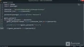 Password brute forcing with python