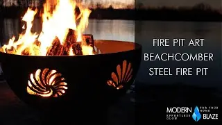 Fire Pit Art Beachcomber Handcrafted Fire Pit
