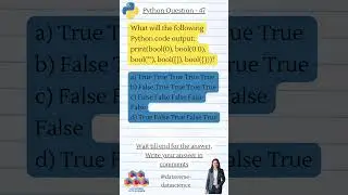 python mcq questions and answers - 47 