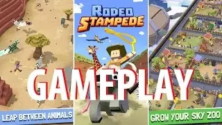 Rodeo Stampede - Sky Zoo Safari Gameplay iOS / Android Video HD