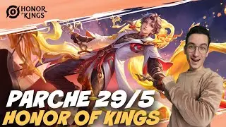 ACTUALIZACION 29 DE MAYO HONOR OF KINGS: SANRIO EN HOK Y BALANCE DE HEROES!