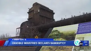 Crucible Industries files for bankruptcy
