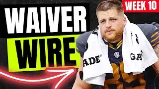 🚨 MUST ADD Waiver Wire Targets in Week 10 Fantasy Football! 🚨