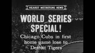Joe Louis, Father Charles Coughlin, and 1935 World Series Newsreels (c. 1935)