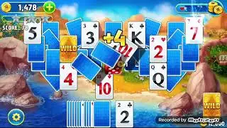 Solitaire Tripeaks Journey |level 2050| end of game