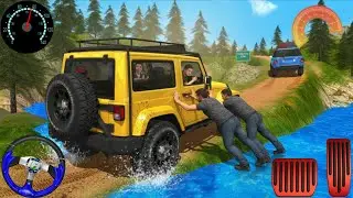 4x4 Offroad Jeep Driving Simulator 3D - Drive SUV 4x4 jeep Offroad Game - Android GamePlay