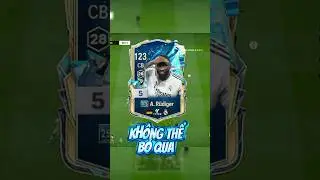 Review Rudiger 25TOTS - Cỗ Xe Tăng Kh&eacute;t Nhất FCO | LONG KAKA  #fo4 #fconline  #shorts #fco #longkaka
