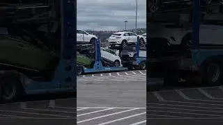 NEW KIA XCEED 2024 on ROLFO CAR Transport #автовозбезопыта #загрузкаавтовоза #shorts