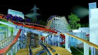 Vertopia | Night POVs | NoLimits 2 | Gravity Group & Vekoma Motorbike | 4K