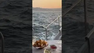 🌊The Most Amazing Sunset Yacht Vibes🛥#amazing #sunset #yacht #vibes #shorts