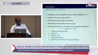 Anil Fernando.  Virtual Frames as Long Term Reference Frames for HEVC Inter Prediction