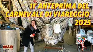 Carnevale di Viareggio 2025...11°Anteprima dei lavori per il Carnevale di Viareggio 2025