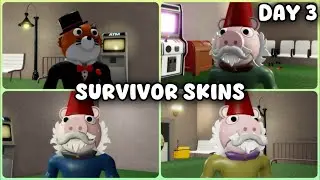 DAY 3! PIGGY ADVENT CALENDAR SURVIVOR SKINS!