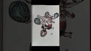upper moon characters, speed drawing #anime #drawing #demonslayer #art #animedrawing #animeart #fyp