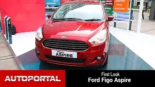 Ford Figo Aspire 2015 First Look - Autoportal
