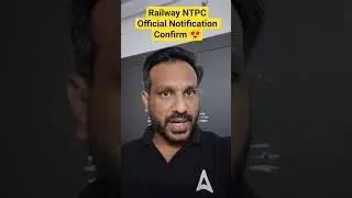 RRB NTPC Notification Released | Official Short Notification Released | #rrbntpc2025 #rrb