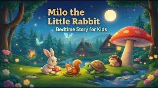 Milo the Little Rabbit 🐰🌿 | Bedtime Story for Kids | Calm Sleep Story