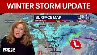 Philadelphia snow forecast: Major winter storm to bring more snow Monday morning