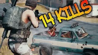 ОСТАЛСЯ СОЛО ПРОТИВ СКВАДОВ  14 KILLS НА МИРАМАРЕ. FRAGMOVIE GLYMS PLAY. HIGHLIGHT PUBG MOBILE