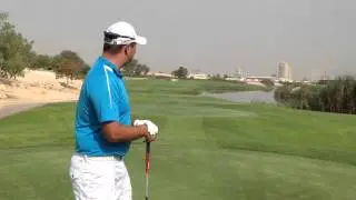 Under the Spotlight Hole 6 Tee Shot at Al Badia Golf Club Dubai