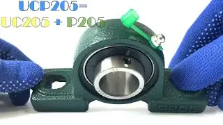 Корпусный подшипник UCP 205 на лапах CT(Китай)