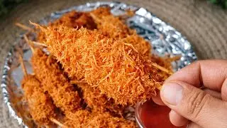 Crispy Chicken Sticks | Quick Ramzan Recipe For Iftari |  Chicken Kandi Recipe 🤤