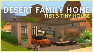 Small Oasis Springs Family Home 🌵 | The Sims 4 Speed Build