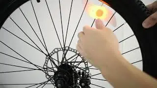 Led bike spoke light installation tutorial
