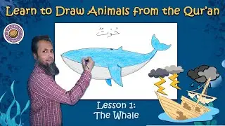 🐋 Hear The Story of Yunus (AS) | Learn to Draw a Whale!