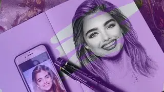 Realistic Face Drawing: the secret you need to know| fast drawing