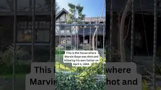The house where Marvin Gaye was tragically slain, by his dad #marvingaye #randb #familytragedy