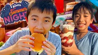 Knott's Summer Nights 2022 | Tasting Card Food Review