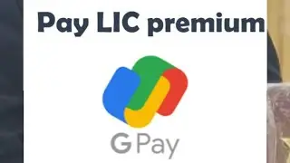How to pay lic premium in Gpay | Tamil