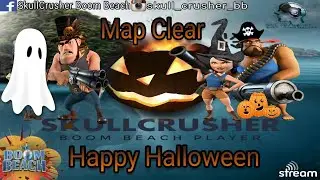 Happy Halloween Boom Beach|Map Clear with Johnson Skull