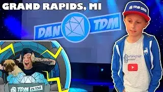 Burlington Gamer goes to see DanTDM on Tour | April 1, 2017 | Grand Rapids, Michigan