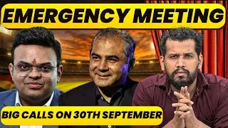 🔴Breaking : Asia Cup's Emergency meeting, India-Pak Dispute, Big Decisions on 30th September