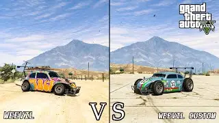 GTA 5 WEEVIL CUSTOM VS WEEVIL #shorts #gta5