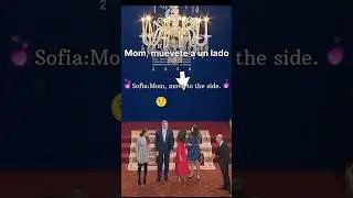🫤standing Argument🙆 infnta Sofia and mother Letizia, royal family of Spain#leonor#sofia#felip