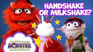 Sam & Murphy&rsquo;s Monster Handshake | Funny Monster Friends