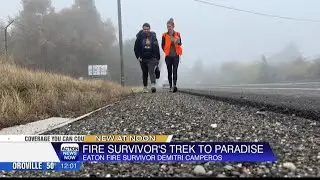 Demitri Camperos' 500-mile journey to learn from Paradise