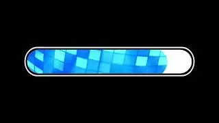Loading - Processing - Progressing - Work in Progress #Overlay - Black Screen - Long - Blue Lights