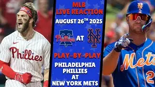 Mets vs Phillies ⚾ Live Reaction & Play-by-Play!